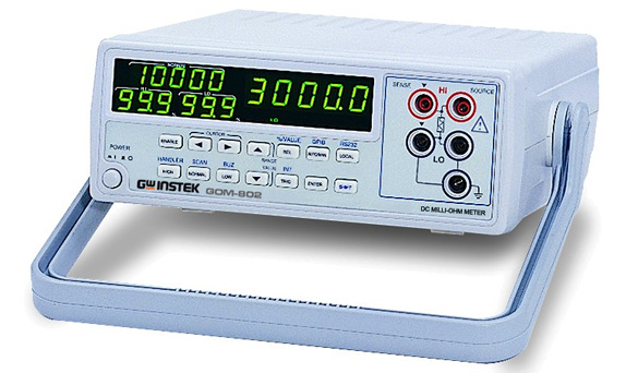GOM-802 微歐姆電阻表